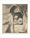 Peasant Leaning on Door, 1610-85 by Adriaen van Ostade