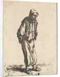 Peasant with Hands Behind his Back, 1610-85 by Adriaen van Ostade