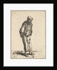 Peasant with Hands Behind his Back, 1610-85 by Adriaen van Ostade