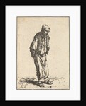 Peasant with Hands Behind his Back, 1610-85 by Adriaen van Ostade
