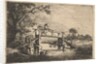 Two Anglers on a Bridge, 1647 by Adriaen van Ostade