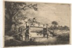 Two Anglers on a Bridge, 1647 by Adriaen van Ostade