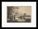 Two Anglers on a Bridge, 1647 by Adriaen van Ostade