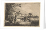 Two Anglers on a Bridge, 1647 by Adriaen van Ostade