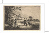 Two Anglers on a Bridge, 1647 by Adriaen van Ostade