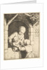 Little Girl Playing with a Baby in its Mother's Arms, 1610-85 by Adriaen van Ostade