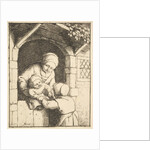 Little Girl Playing with a Baby in its Mother's Arms, 1610-85 by Adriaen van Ostade