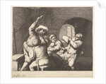 The Knife Thrust, 1610-85 by Adriaen van Ostade