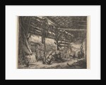 The Barn, 1647 by Adriaen van Ostade
