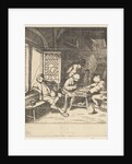 Tric Trac Players, 1610-85 by Unknown