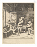 Tric Trac Players, 1610-85 by Unknown