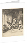 Tric Trac Players, 1610-85 by Unknown