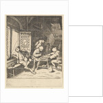 Tric Trac Players, 1610-85 by Unknown