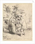 Man Talking to a Woman, 1610-85 by Adriaen van Ostade