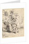 Man Talking to a Woman, 1610-85 by Adriaen van Ostade