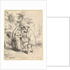 Man Talking to a Woman, 1610-85 by Adriaen van Ostade