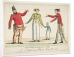 Recontre d'Anglais a Paris; Le Suprême Bon-Ton No. 23, ca. 1815 by Adrien Pierre François Godefroy the Younger