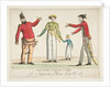 Recontre d'Anglais a Paris; Le Suprême Bon-Ton No. 23, ca. 1815 by Adrien Pierre François Godefroy the Younger