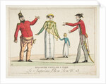 Recontre d'Anglais a Paris; Le Suprême Bon-Ton No. 23, ca. 1815 by Adrien Pierre François Godefroy the Younger