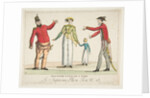 Recontre d'Anglais a Paris; Le Suprême Bon-Ton No. 23, ca. 1815 by Adrien Pierre François Godefroy the Younger