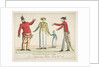 Recontre d'Anglais a Paris; Le Suprême Bon-Ton No. 23, ca. 1815 by Adrien Pierre François Godefroy the Younger