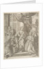 The mystic marriage of Saint Catherine who sits at center with the Christ child, angels wi…, 1585 by Agostino Carracci