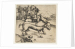 The Monstrous Pig of Landser, ca. 1496 by Albrecht Dürer