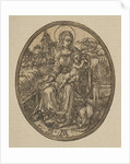 Virgin and Child with the Monkey by Unknown