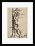Saint Sebastian Tied to a Tree by Unknown