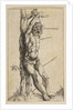 Saint Sebastian Tied to a Tree by Unknown