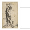 Saint Sebastian Tied to a Tree by Unknown