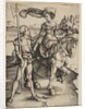 The Lady on Horseback and the Lansquenet, ca. 1497 by Albrecht Dürer