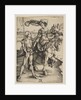 The Lady on Horseback and the Lansquenet, ca. 1497 by Albrecht Dürer