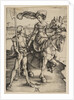 The Lady on Horseback and the Lansquenet, ca. 1497 by Albrecht Dürer