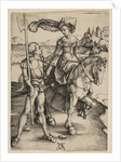 The Lady on Horseback and the Lansquenet, ca. 1497 by Albrecht Dürer