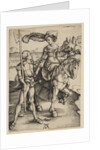 The Lady on Horseback and the Lansquenet, ca. 1497 by Albrecht Dürer
