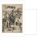 The Lady on Horseback and the Lansquenet, ca. 1497 by Albrecht Dürer