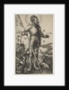 Saint George Standing, ca. 1502 by Albrecht Dürer