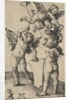 Three Putti with Trumpets, ca. 1500 by Albrecht Dürer