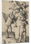 Three Putti with Trumpets, ca. 1500 by Albrecht Dürer