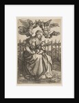 Virgin and Child Crowned by Two Angels, 1518 by Albrecht Dürer