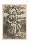Virgin and Child Crowned by Two Angels, 1518 by Albrecht Dürer