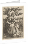 Virgin and Child Crowned by Two Angels, 1518 by Albrecht Dürer