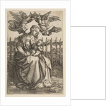 Virgin and Child Crowned by Two Angels, 1518 by Albrecht Dürer