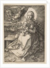 Virgin and Child Crowned by an Angel, 1520 by Albrecht Dürer