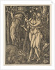 Adam and Eve, from the Small Passion, copy by Johann Mommard