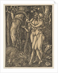 Adam and Eve, from the Small Passion, copy by Johann Mommard