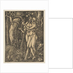 Adam and Eve, from the Small Passion, copy by Johann Mommard