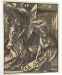 The Annunciation, from the Small Passion, copy by Johann Mommard