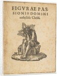 The Man of Sorrows Seated, title page of The Small Passion by Johann Mommard